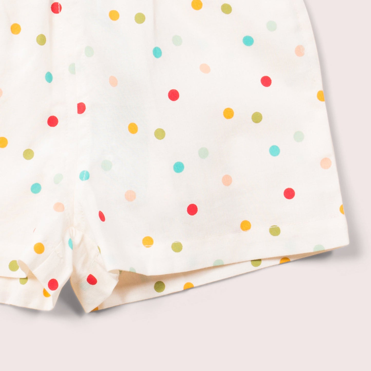 LGR By The Sea Rainbow Spots Seersucker Shorts
