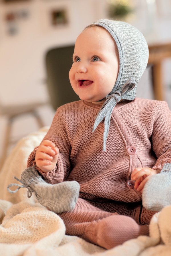 Disana Knitted Organic Romper/Overalls