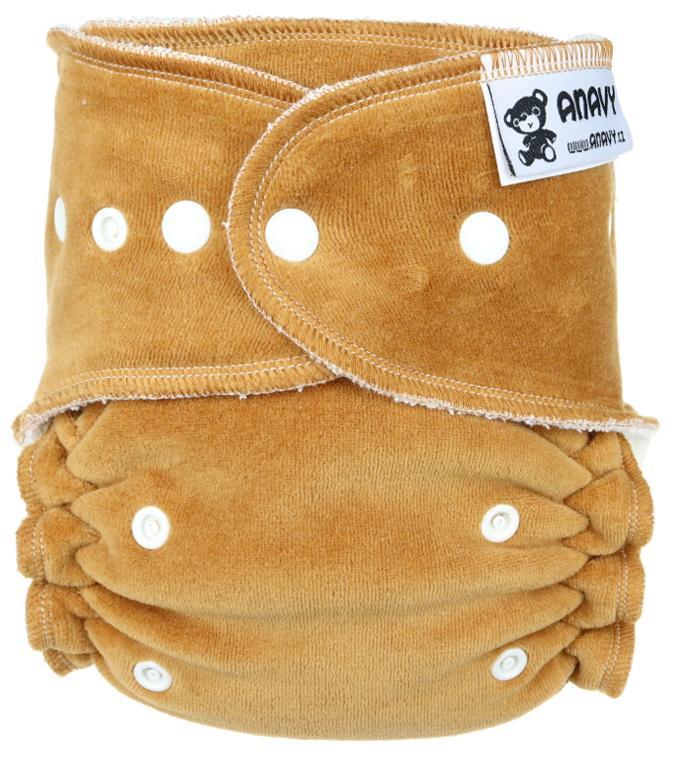 CLEARANCE Anavy Onesize Fitted Nappy - Snaps