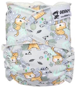 CLEARANCE Anavy Onesize Fitted Nappy - Snaps