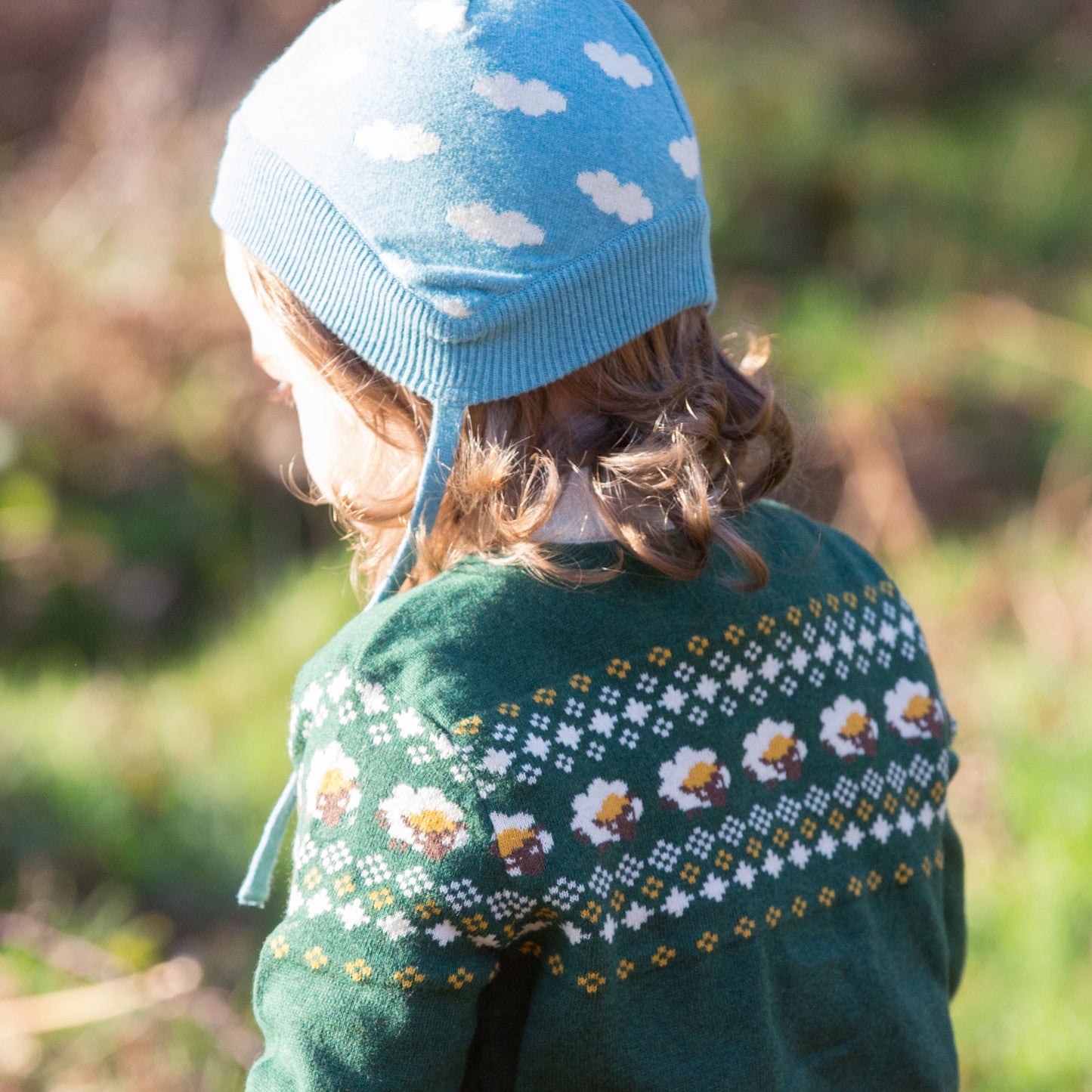 LGR From One To Another Fair Isle Sheep Knitted Cardigan