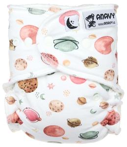 CLEARANCE Anavy Onesize Fitted Nappy - Snaps