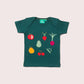 LGR Vegetable Patch Applique Short Sleeve T-Shirt