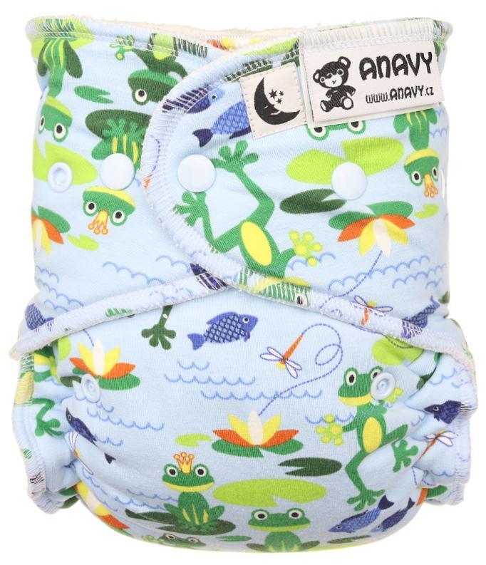 CLEARANCE Anavy Onesize Fitted Nappy - Snaps