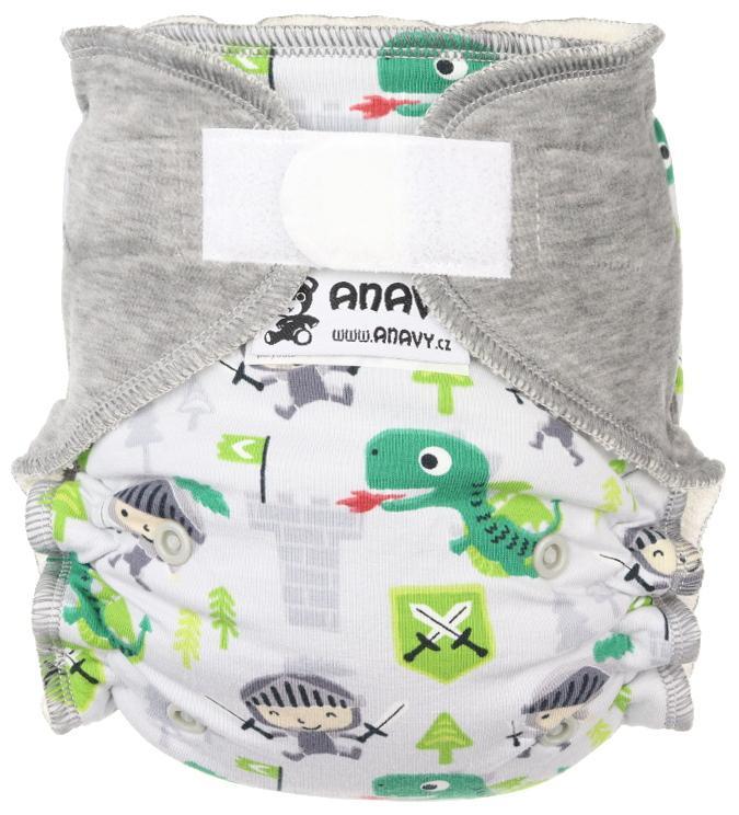 CLEARANCE Anavy Onesize Fitted Nappy - Hook & Loop