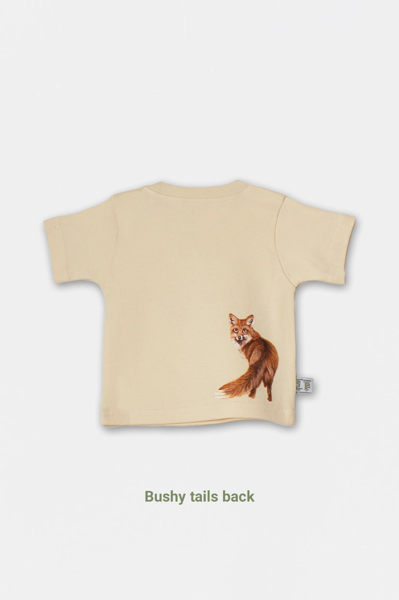 Bushy Tails GOTS T-Shirt, by Little lamb