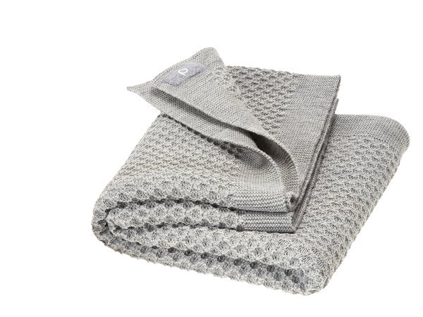 Disana Organic Merino Knitted Baby Blanket - Honeycomb