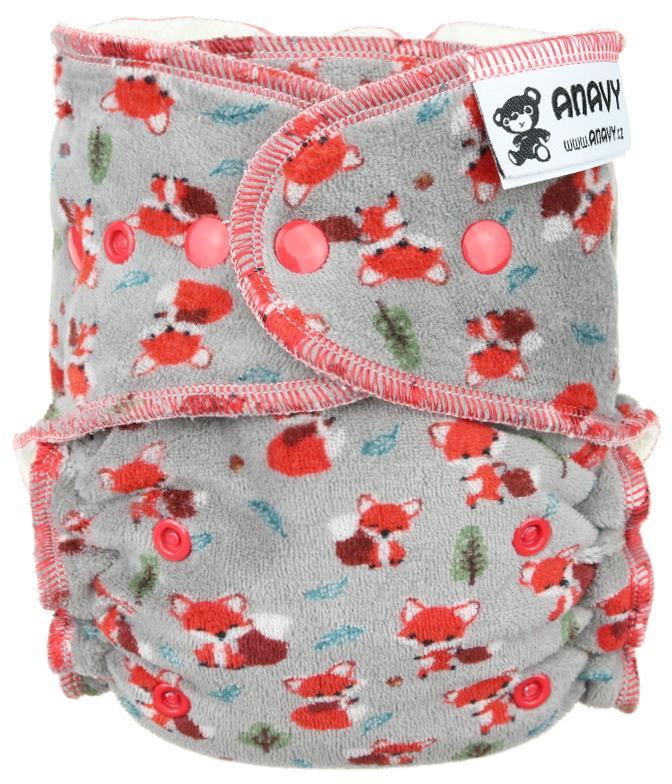 CLEARANCE Anavy Onesize Fitted Nappy - Snaps