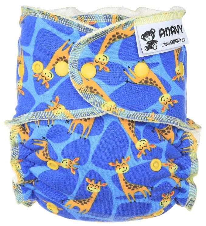 CLEARANCE Anavy Onesize Fitted Nappy - Snaps