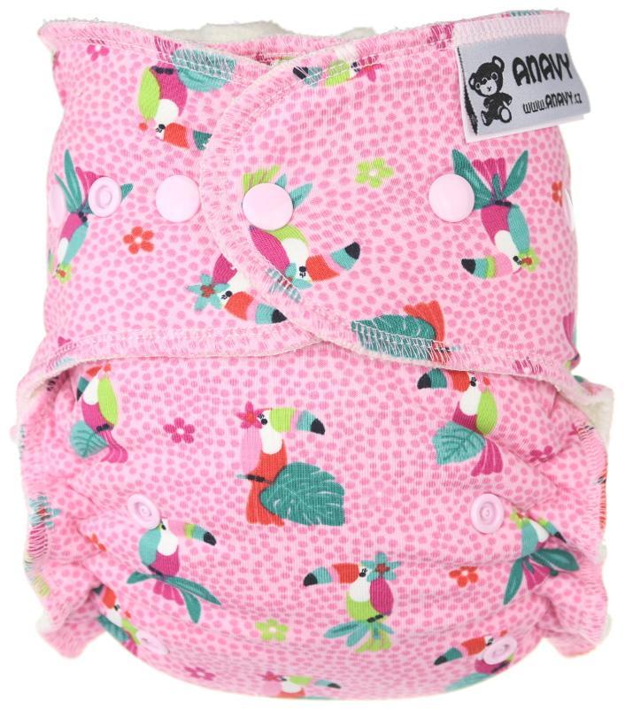 CLEARANCE Anavy Onesize Fitted Nappy - Snaps