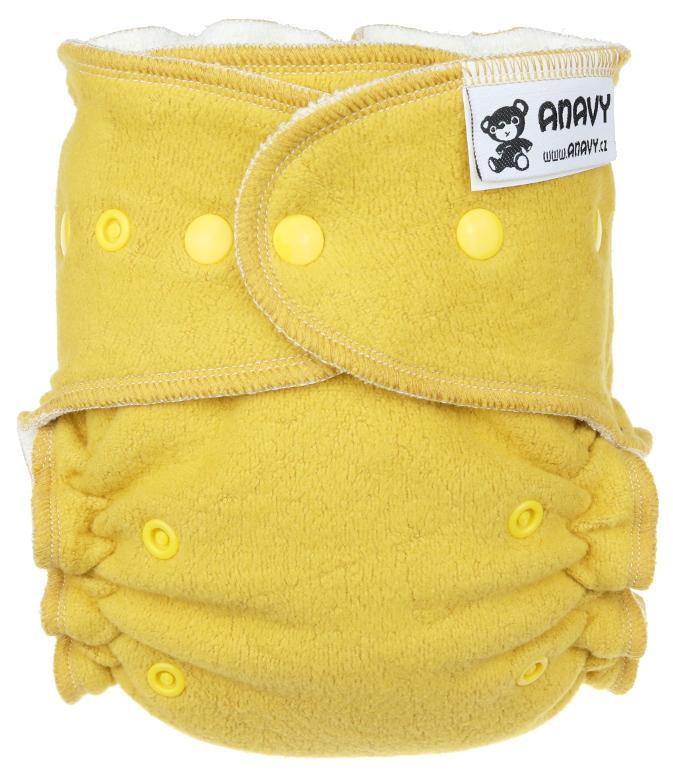 CLEARANCE Anavy Onesize Fitted Nappy - Snaps