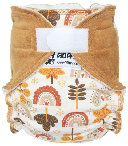 CLEARANCE Anavy Onesize Fitted Nappy - Hook & Loop