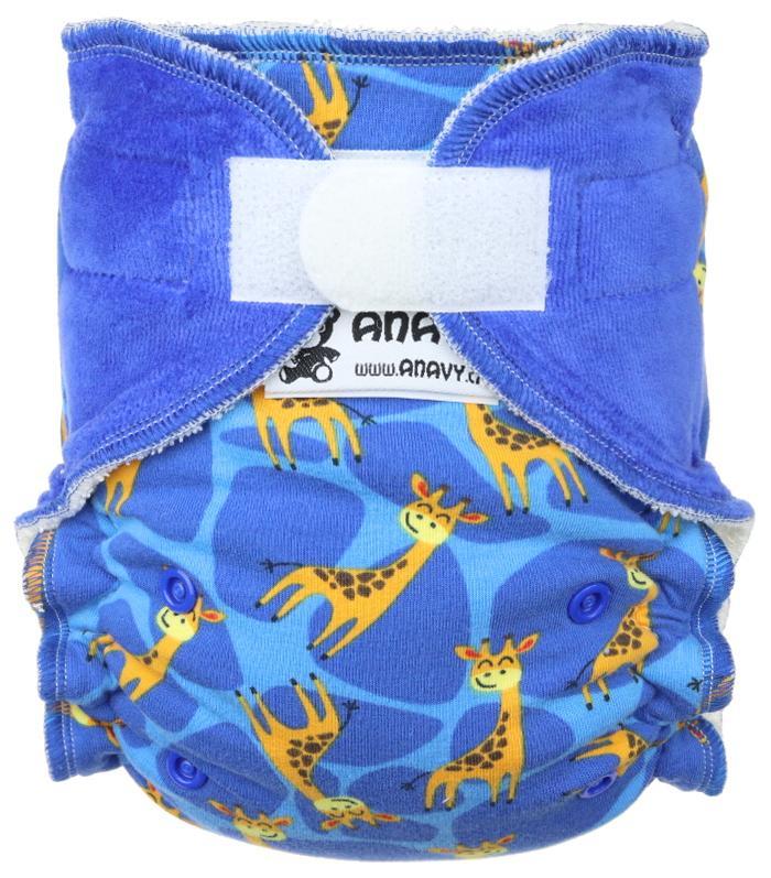 CLEARANCE Anavy Onesize Fitted Nappy - Hook & Loop