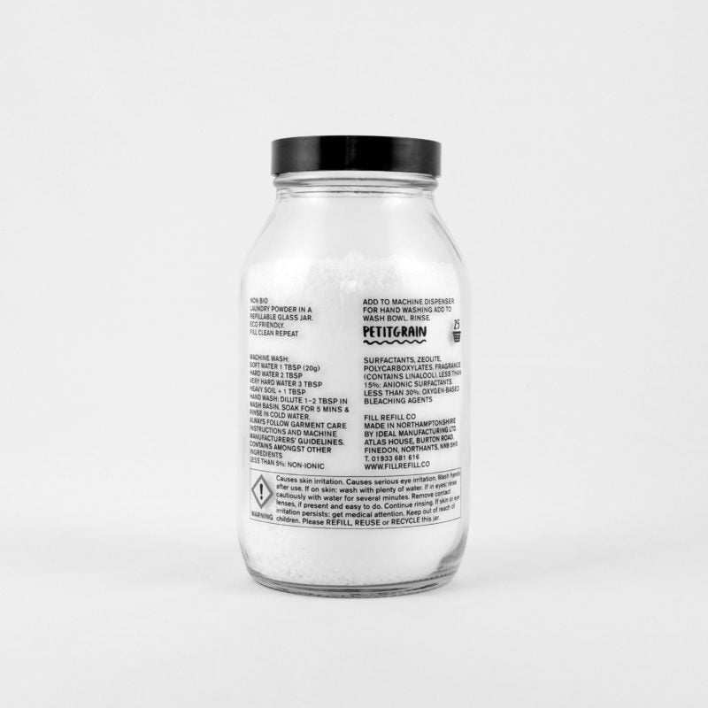 *fill* Laundry Powder 250g Glass Jar