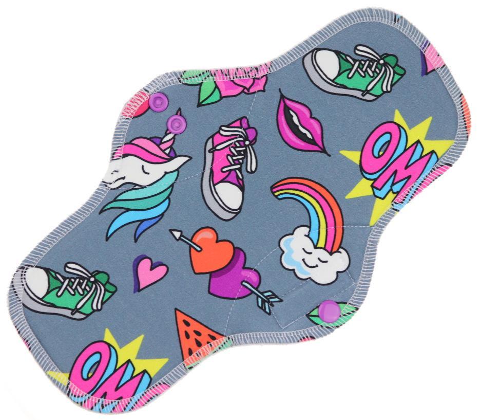 CLEARANCE Anavy 'Night' Cloth Pad - Fleece Backed