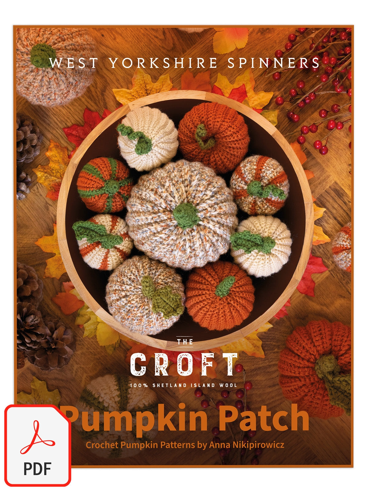 WYS The Croft DK - Pumpkin Patch Crochet Pumpkin Patterns (Download)